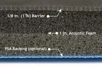 Quiet Barrier HD 1/4 thick (4' x 8' sheet PSA)